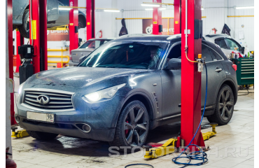 Посмотри как мы ремонтируем Инфинити прямо сейчас!