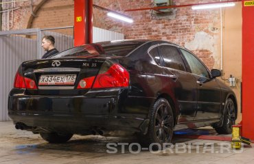 Замена ступицы и датчика ABS Инфинити М35Х (подробные фото и видео)