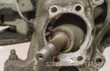 Замена ступицы и датчика ABS Инфинити М35Х (подробные фото и видео)