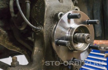 Замена ступицы и датчика ABS Инфинити М35Х (подробные фото и видео)