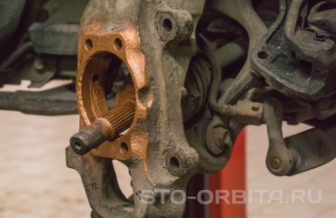 Замена ступицы и датчика ABS Инфинити М35Х (подробные фото и видео)