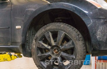 Замена ступицы и датчика ABS Инфинити М35Х (подробные фото и видео)