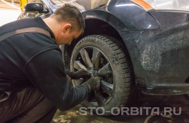 Замена ступицы и датчика ABS Инфинити М35Х (подробные фото и видео)