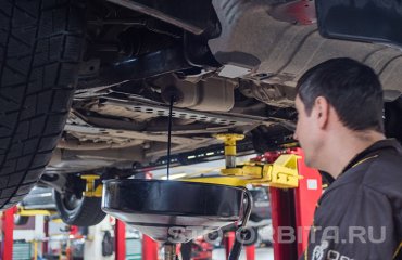 Плановое обслуживание Инфинити QX80 (подробные фото и видео)