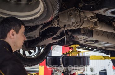 Плановое обслуживание Инфинити QX80 (подробные фото и видео)