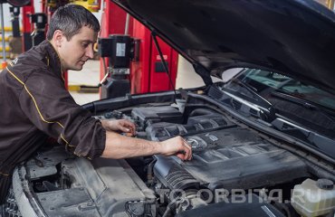 Плановое обслуживание Инфинити QX80 (подробные фото и видео)