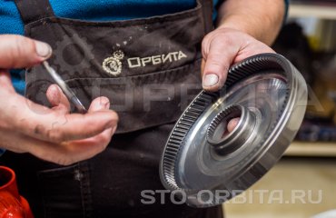 Дефектовка вариатора JF018E Инфинити QX60 (подробные фото и видео)