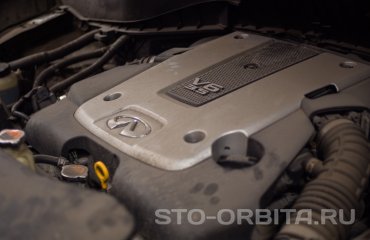 Замена моторного масла Инфинити FX35 (подробные фото и видео)