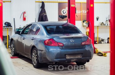Осмотр Инфинити G35 (подробные фото)
