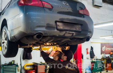 Осмотр Инфинити G35 (подробные фото)