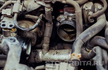 Замена топливного фильтра Инфинити FX30 дизель (подробные фото)